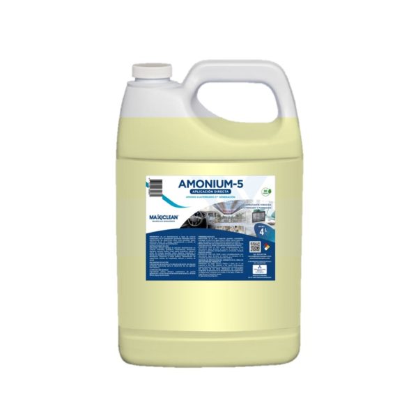 Desinfectante Amonium-5 Aplicación Directa X 4 L