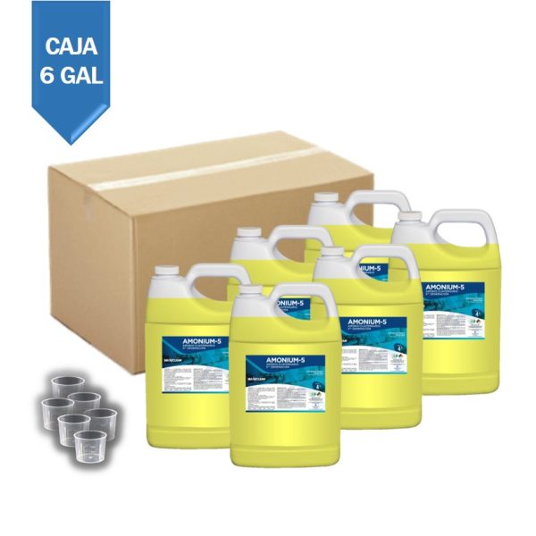 Caja - Desinfectante Amonium-5 Concentrado X 4 L – 6 Galones