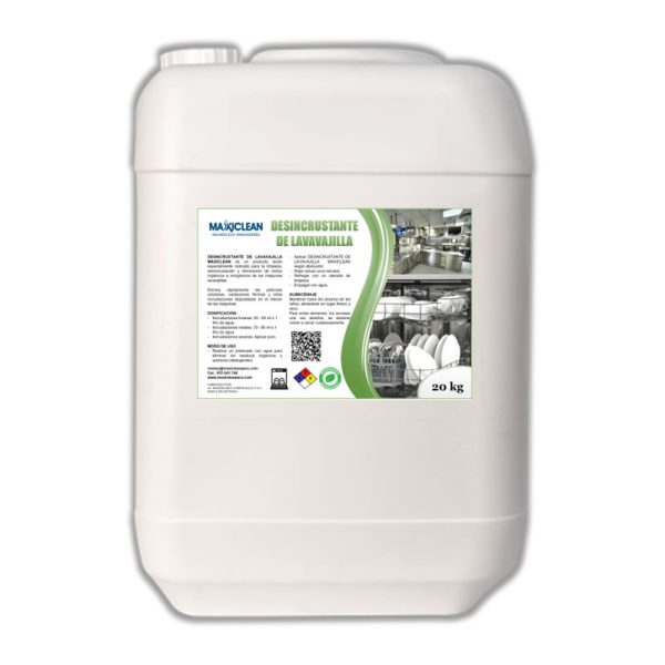 Desincrustante De Lavavajilla Maxiclean X 20 Kg