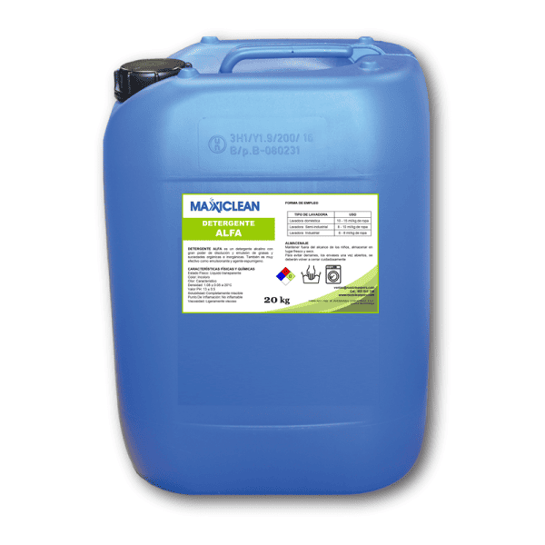 Detergente Alfa X 20 Kg