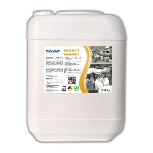 Detergente Lavavajilla Maxiclean X 20 Kg