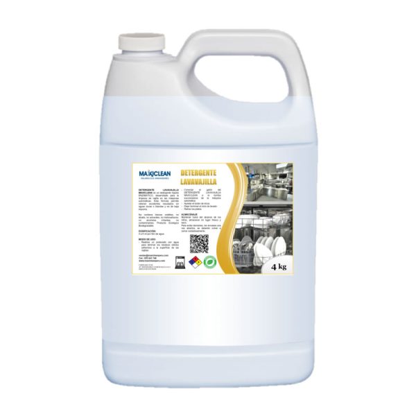 Detergente Lavavajilla Maxiclean X 4 Kg