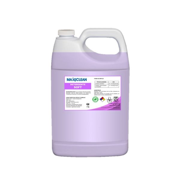 Detergente Soft X 4 Kg