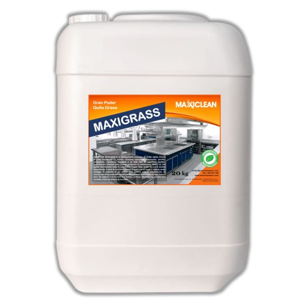 Quita Grasa Maxigrass X 20 Kg