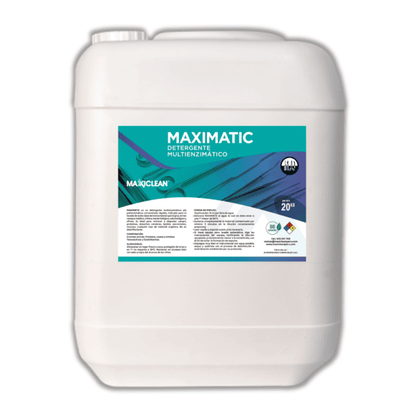Maximatic X 20 Kg - Detergente Para Instrumental Quirúrgico