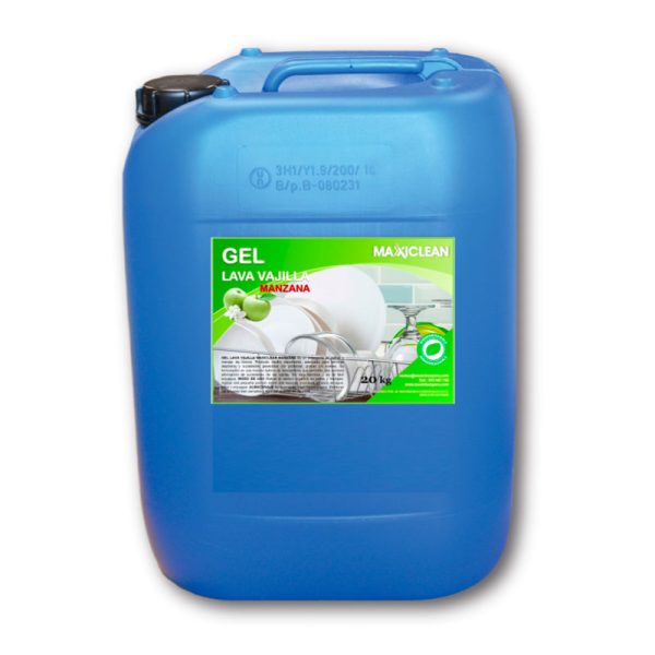 Gel Lava Vajilla Maxiclean X 20 Kg - Manzana